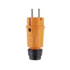 ABL-SURSUM - Hightech Stecker,SK+F/B, Elamid, orange, IP54, Typ 1520