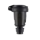 ABL-SURSUM - Hightech Kupplung, SCHUKO, Elamid, schwarz, selbst. Klappdeckel, IP54, Typ 1580