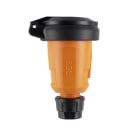 ABL-SURSUM - Hightech Kupplung, SCHUKO, Elamid, orange, selbst. Klappdeckel, IP54, Typ 1580