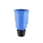 ABL-SURSUM - Hightech Kupplung, F/B, Elamid, blau, Berührungsschutz, IP20, Typ 1580
