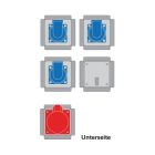 ABL-SURSUM - Energiewürfel mit 3 x SCHUKO-Steckdosen, 1 x CEE 5/16A 400V 6h, IP44