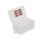 WISKA - Verbindungsdose 1,5mm², transparent, Wago