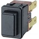 BACHMANN - Druckschalter Serie 3635 2-polig Ausschalter schwarz