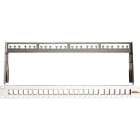 DÄTWYLER - Patchpanel 24Port 1HE leer für KS-T RAL7035