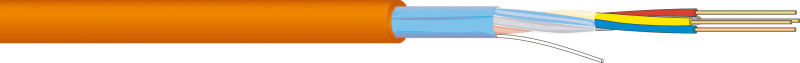DÄTWYLER - Installationskabel max. 225V FE180 E30 bis 110V orange