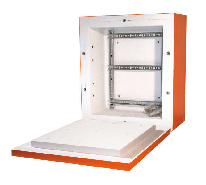 DÄTWYLER - Hercules-Klemmkasten E90 mit Hutschiene 600x380x220mm