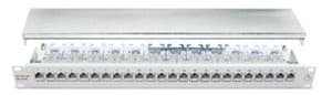 DÄTWYLER - Patchpanel 24Port Kat.6A 1HE LSA+ RAL7035