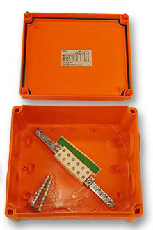 DÄTWYLER - Verbindungs-Anschlussdose E30-E90 175x150x80mm