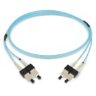 DÄTWYLER - LWL-Patchkabel 2G50/125 OM3 SC-D/SC-D 3m Figure 8 türkis