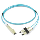 DÄTWYLER - LWL-Patchkabel 2G50/125 OM3 LC-D/SC-D 2m Figure 8 türkis