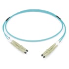 DÄTWYLER - LWL-Patchkabel 2G50/125 OM3 LC-D/LC-D 2m Figure 8 türkis