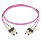 DÄTWYLER - LWL-Patchkabel 2G50/125 OM4 SC-D/SC-D 2m Figure 8 violett