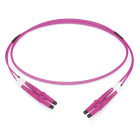 DÄTWYLER - LWL-Patchkabel 2G50/125 OM4 LC-D/LC-D 2m Figure 8 violett