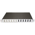 DÄTWYLER - LWL Spleissbox 1HE 6xSC-Duplex für 12Fasern OM2 RAL7035