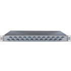 DÄTWYLER - LWL Spleissbox 1HE 6xLC-Duplex für 12Fasern OS2 G.652.D BLO RAL9005 schwarz