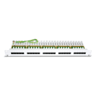 DÄTWYLER - Telefonpatchpanel Kat.3 25xRJ45 1HE RAL9005 schwarz