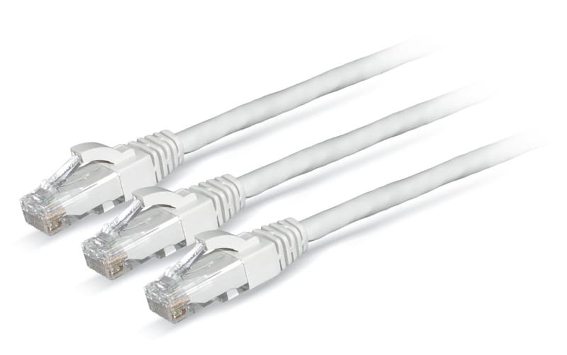 DÄTWYLER - Patchkabel Kat.6 U/UTP FRNC/LSOH grau 4m