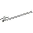 DEHN - Dachleitungshalter UNIsnap NIRO/K-grau H 16mm Rd 8mm m. geprägt. Strebe L 335mm