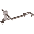 DEHN - Dachleitungshalter SPANNsnap NIRO/K-grau H 36mm f. Rd 8mm Spannbereich 180-280mm