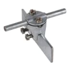 DEHN - Falzklemme ZG Klemmbereich 0,7-6mm m. Zweischrauben-Überleger f. Rd 7-10mm