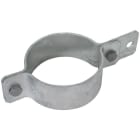 DEHN - Erdungsrohrschelle D 89mm m. Anschlussbohrung D 11mm St/tZn