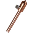 DEHN - Fangspitze D 14mm L 29mm Ms/galCu