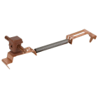 DEHN - Dachleitungshalter SPANNsnap Cu/K-braun H 16mm f. Rd 8mm Spannbereich 180-280mm