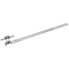 DEHN - Dachleitungshalter UNIgrip NIRO H 32mm Rd 8mm m. geprägt. Strebe L 475mm