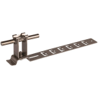 DEHN - Dachleitungshalter UNIgrip NIRO H 32mm Rd 8mm m. geprägt. Strebe L 205mm