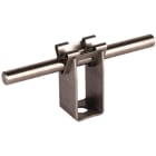 DEHN - Leitungshalter DEHNgrip NIRO f. Rd 8mm H 32mm m. Befestigungsbohrung 7,8mm