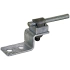 DEHN - Endstück Z-Form St/tZn m. 3 Bohrungen D 11mm m. 1 KS-Verbinder
