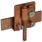 DEHN - Falzklemme Cu Klemmbereich 0,7-10mm m. Klemmbock f. Rd 6-10mm