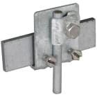 DEHN - Falzklemme St/tZn Klemmbereich 0,7-10mm m. Klemmbock f. Rd 6-10mm