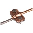 DEHN - Zweimetall UNI-Trennklemme Cu-St/tZn f. 2 x Rd 8-10mm
