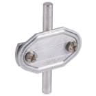 DEHN - Nummernschild o. Nummer Al f. Rd 7-10mm Fl 30mm