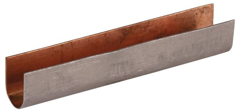 DEHN - Cupalhülse Al aussen Cu innen f. Rd 8mm = 50mm² L 60mm