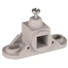 DEHN - Schienenbock f. PA-Reihenklemm- schiene 10x10mm K-grau