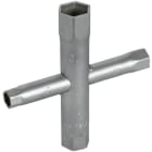 DEHN - Kreuzsteckschlüssel SW 10 13 17 19 verzinkt