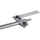 DEHN - TE-Anschlussschelle St/tZn D 25mm m. Anschlussschraube M10x20mm f. Fl-40mm
