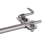 DEHN - TE-Anschlussschelle St/tZn f. D 20mm einseitig m. KS-Verbinder f. Rd 7-10mm