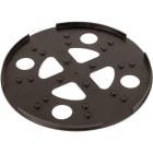 DEHN - Unterlegplatte Kunststoff D 280mm schw.