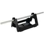 DEHN - Dachleitungshalter KF2 f. Dachbahnstrei- fen Stärke -5mm m. 2-fach L-Halter 8 mm