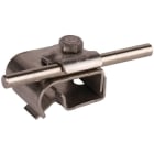 DEHN - Dachrinnenklemme NIRO f. Wulst 16-22mm m. Klemmbock f. Rd 6-10mm