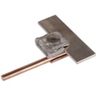 DEHN - Zweimetall-Falzklemme Cu-St/tZn Klemmbereich 0,7-8mm f. Rd 6-10mm