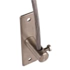 DEHN - Abspannkloben für Rd 8mm NIRO mit 2 Befestigungsbohrung D 10,5mm