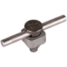 DEHN - KS-Verbinder M12 St/tZn f. Rd 8-12,5mm einteilig