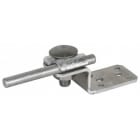 DEHN - Anschlusslasche Z-Form Al m. Klemmbock f. Rd 6-10mm St/tZn