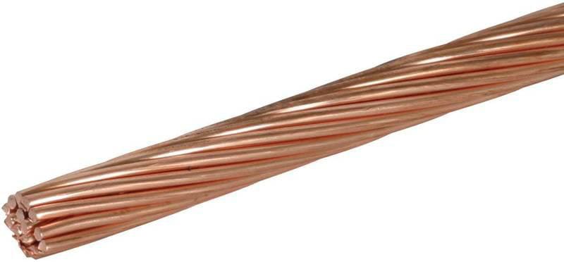 DEHN - Seil 9mm 50mm² Cu (19x1,8mm) Ringlänge 50m +/-5%