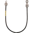 DEHN - Erdungsleitung 10mm²/L 0,3m schw. m.je 1 Kabelschuh (C)M8 u.(A)M5/M6