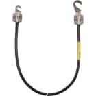 DEHN - Erdungsleitung 10mm²/L 0,3m schw. m.je 1 Kabelschuh (B)M8/10 (A)M5/6